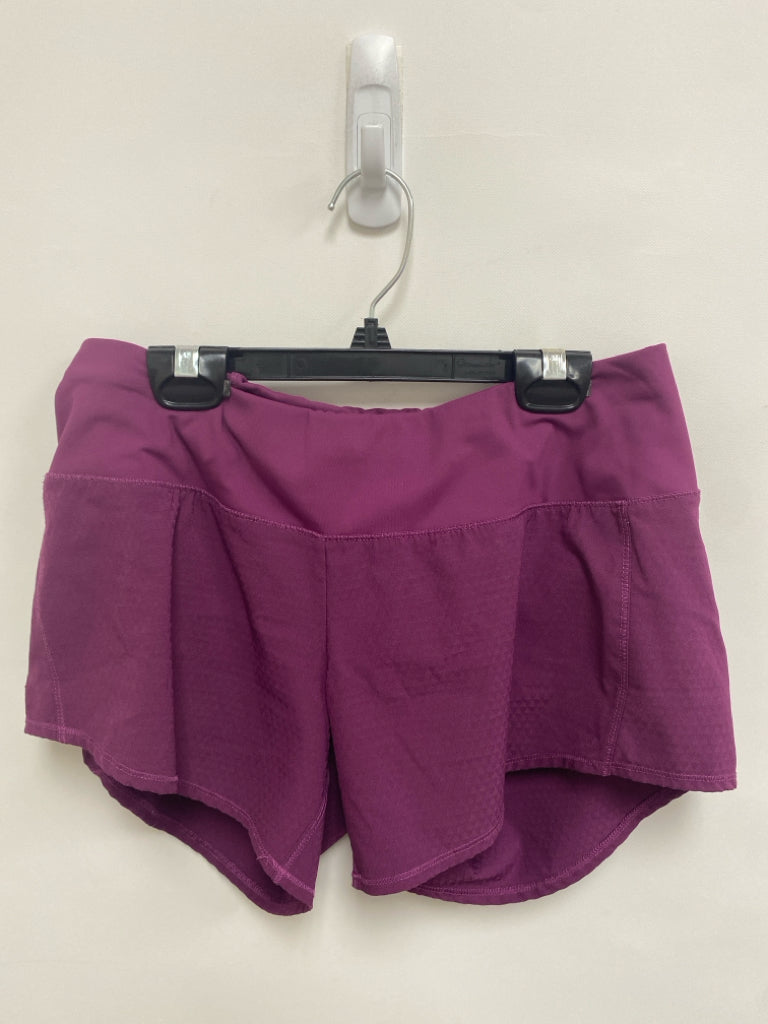 oiselle Size 4 Plum Athletic Shorts