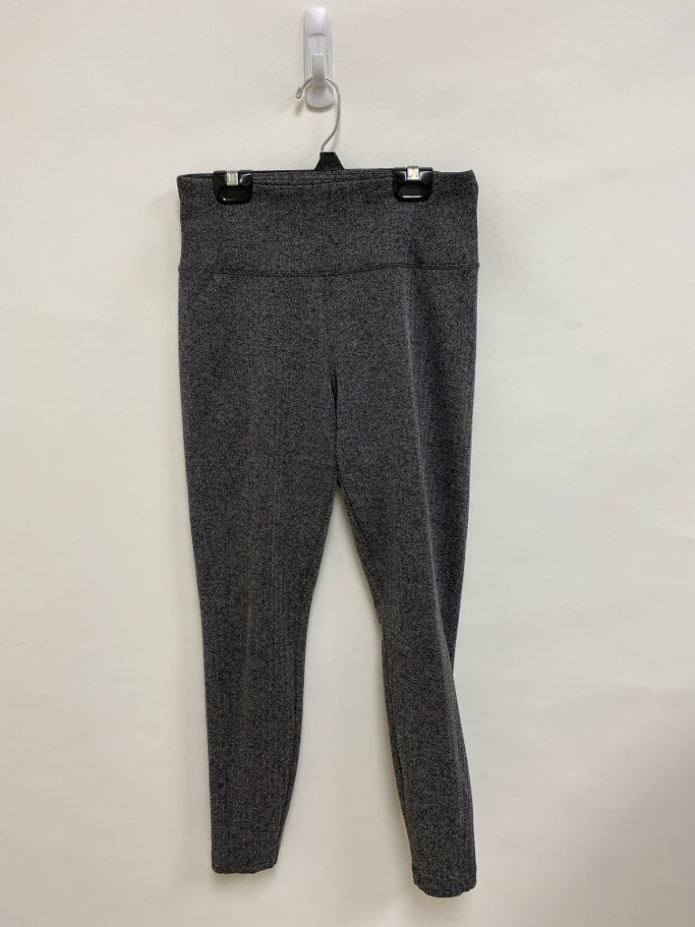 Athleta Size S Black Gray Herringbone Athletic Leggings