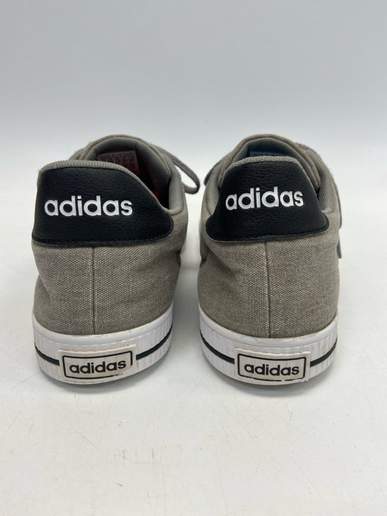 Adidas Size 11 Brown Black Lace-Up Men&