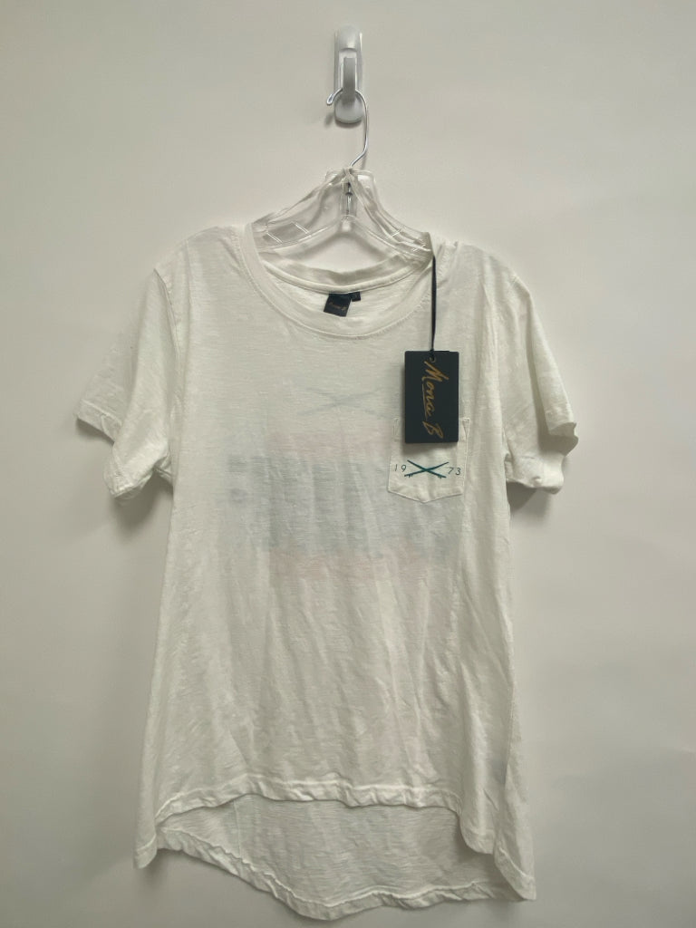 NWT Size L White Green Ladies Top