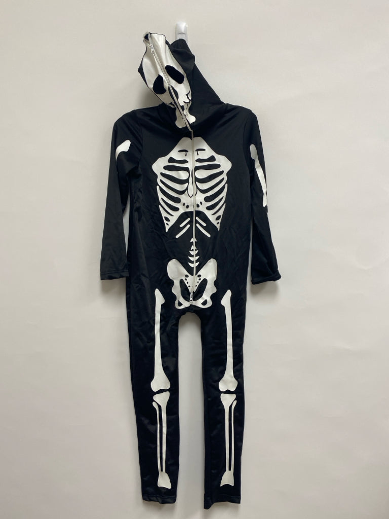 SIZE S Black White Skeleton Boy&