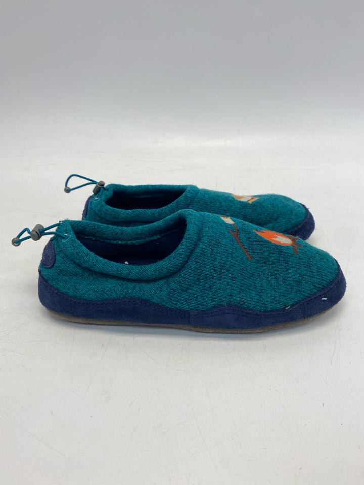 L L Bean SIZE 5/6 Teal Green Navy Trimmed Boy&