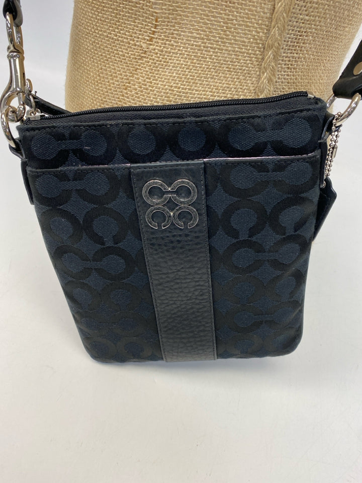 Coach Black Logo Crossbody