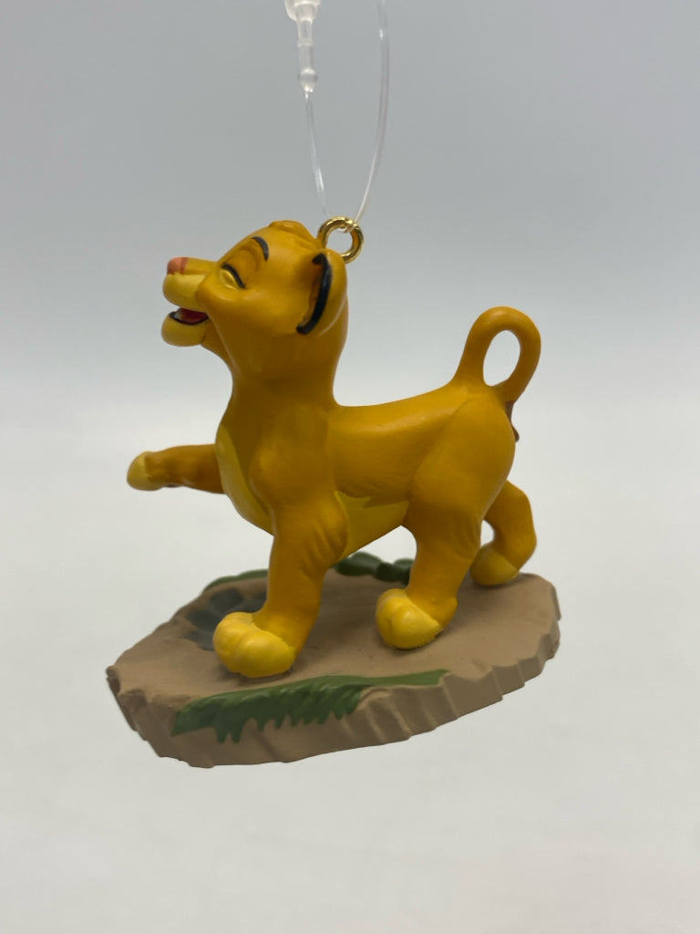 Disney Gold Lion King Ornaments