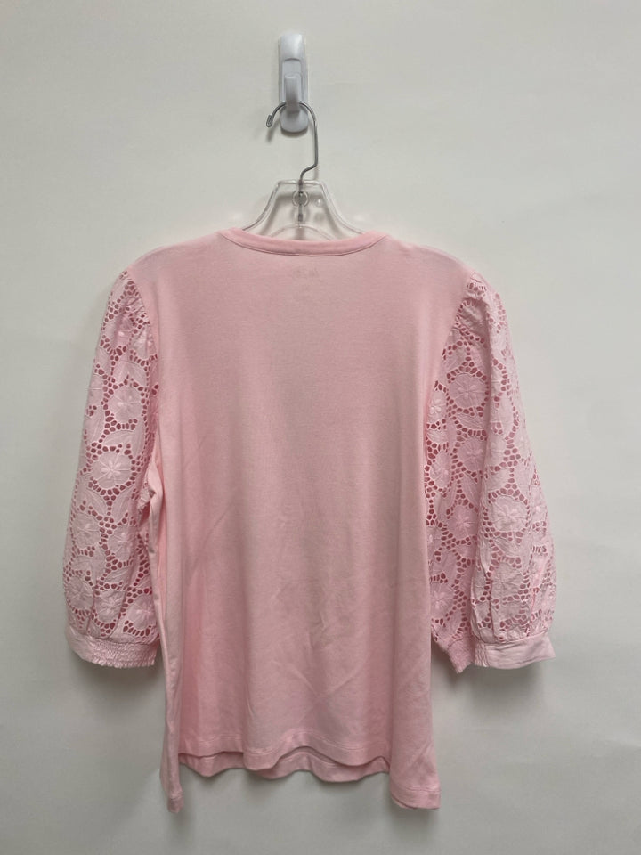 LILLY PULITZER Size XL Pink Ladies Top