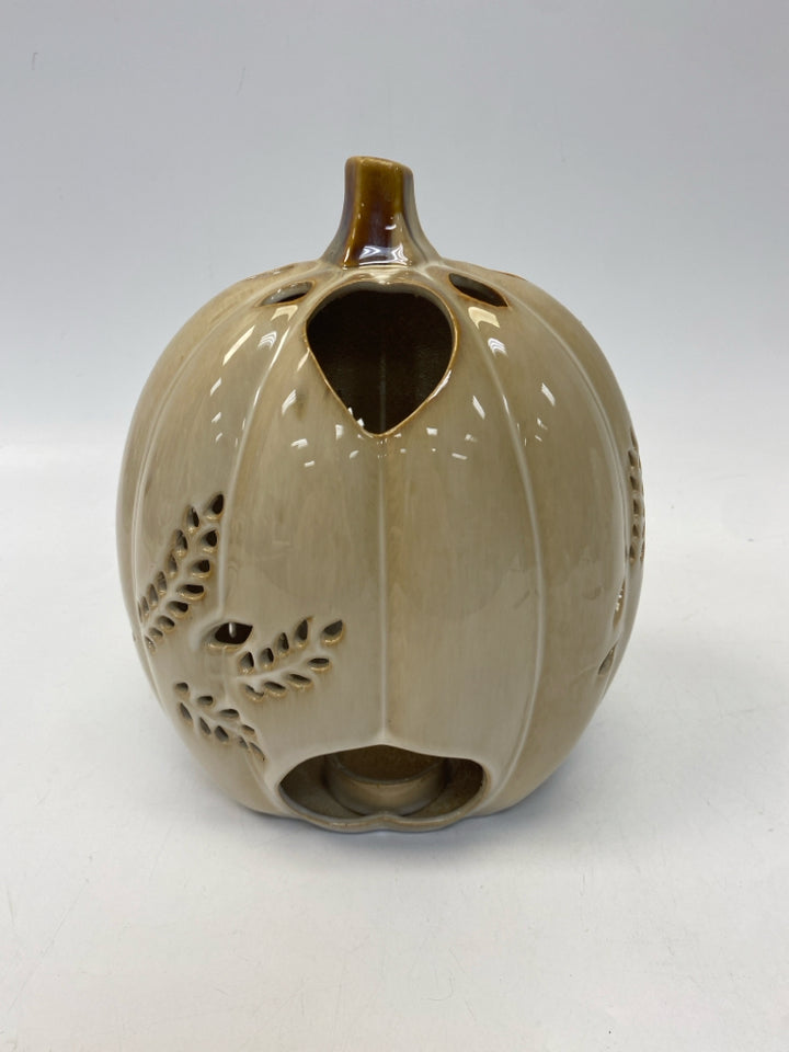 Tan Brown Ceramic Fall