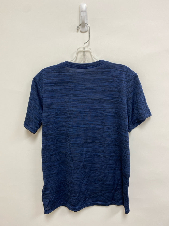 NWT Molly &amp; Millie Size S Navy/Blue Streaked Athletic Top