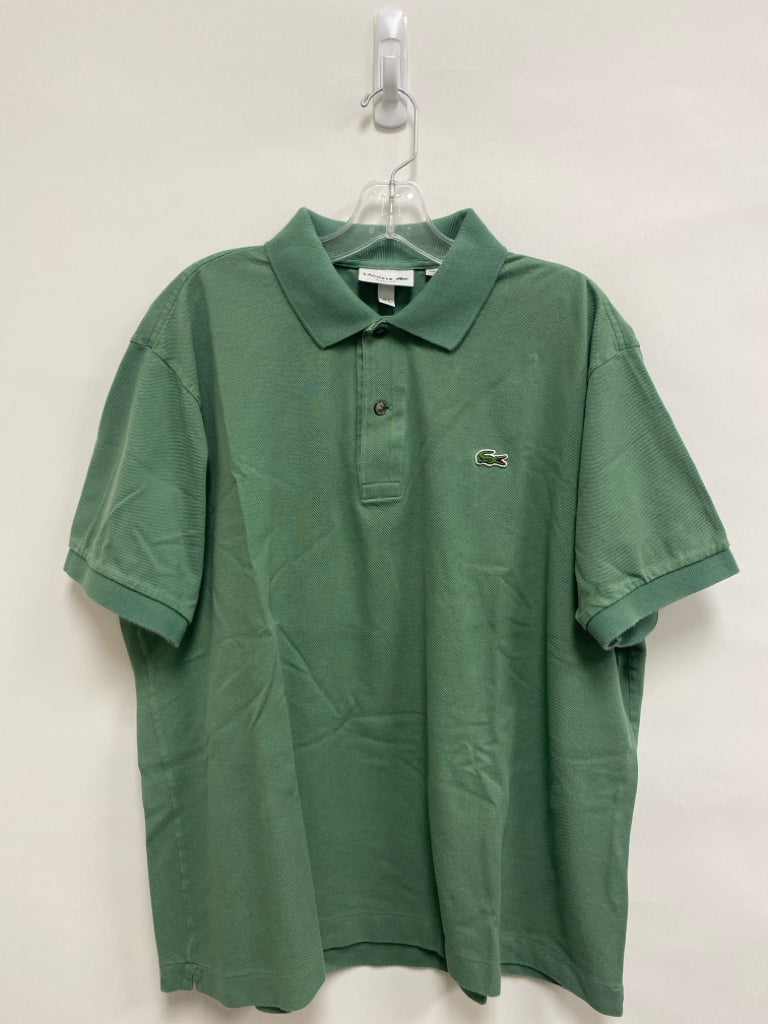 Lacoste Size XXL Green Polo Men&