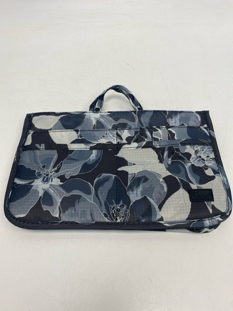 Black Gray/Blue Floral Misc. Accessory