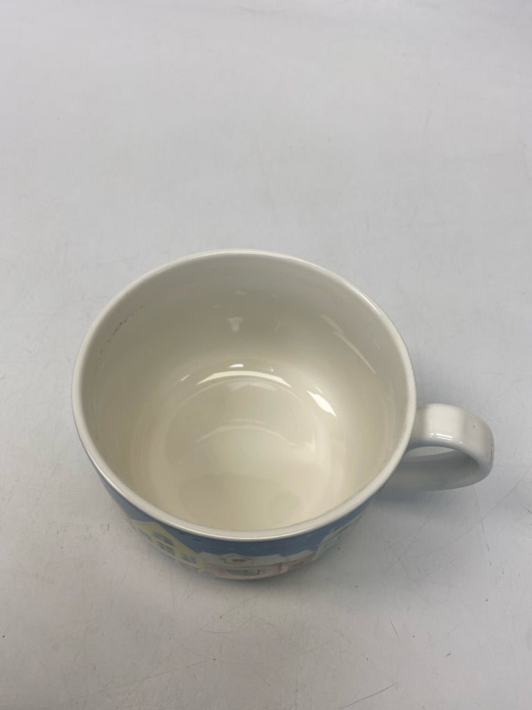White Blue/Multi Bowl(s)