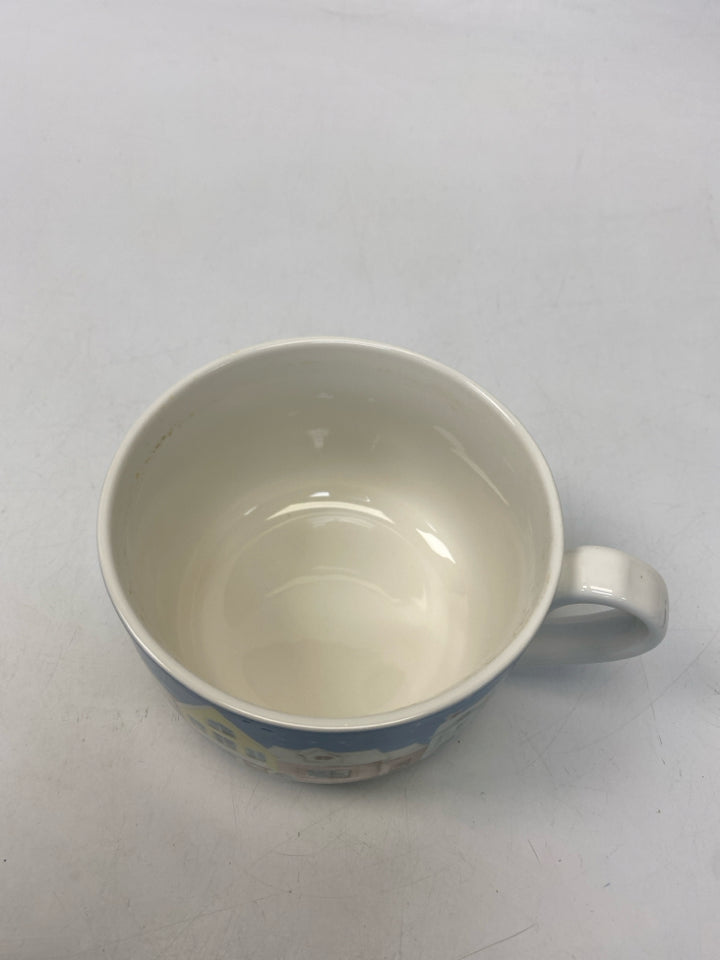 White Blue/Multi Bowl(s)