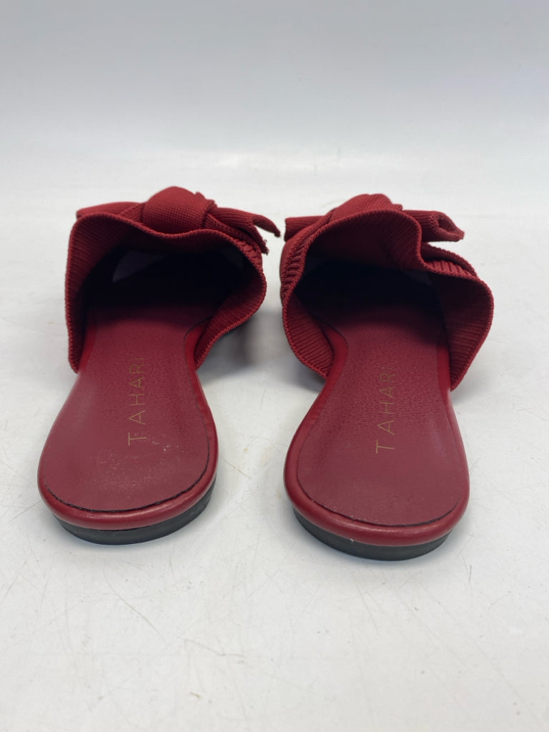 Tahari US Shoe Size 7.5 Red Flats