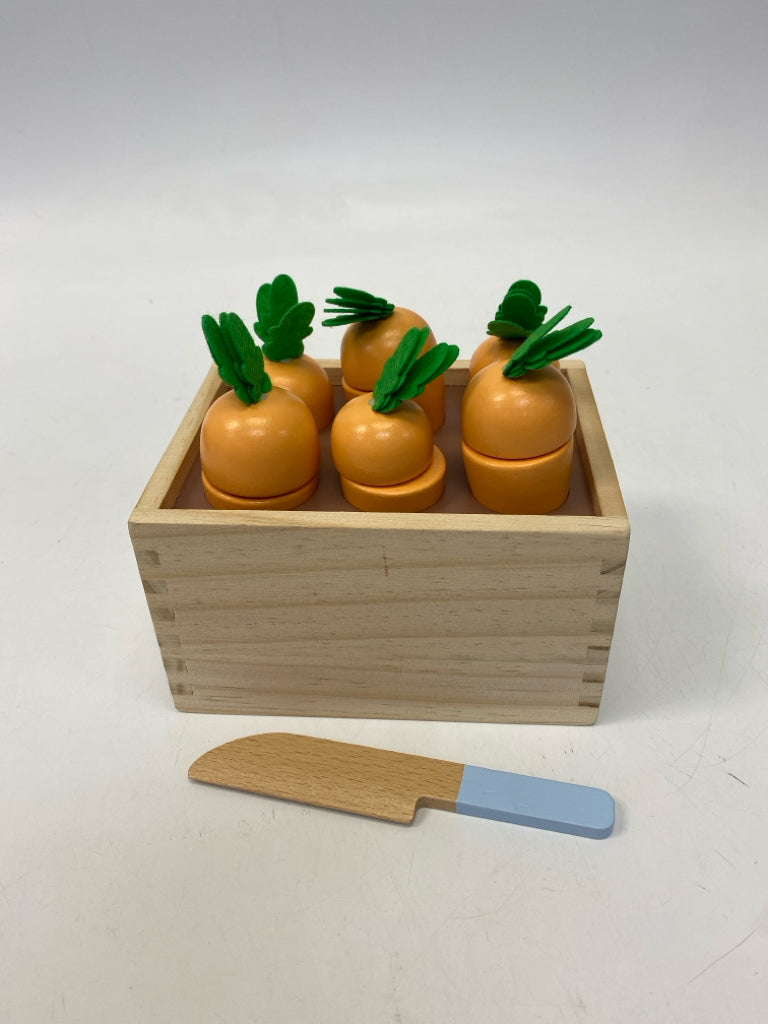 Orange Natural Wood Misc. Toy