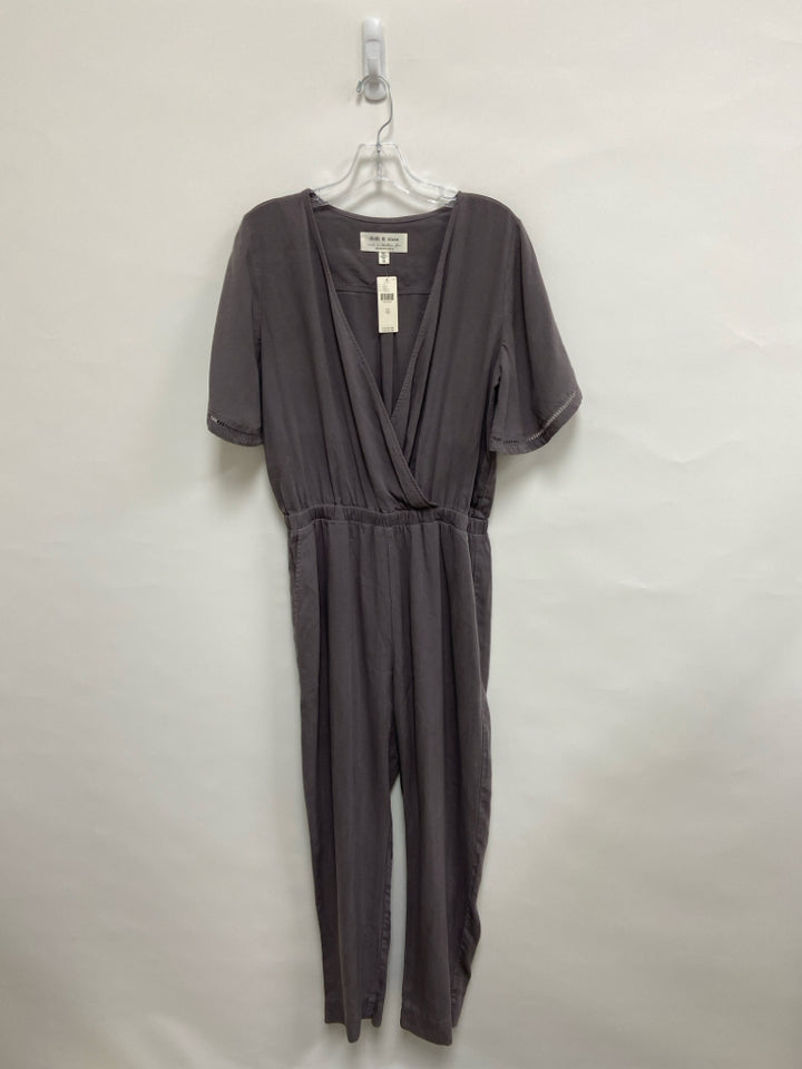 NWT Cloth &amp; Stone Size XS Gray Maxi Ladies Jumpsuit