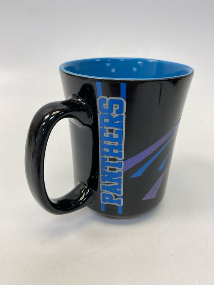 Black/Blue Purple Carolina Panthers Coffee Mug