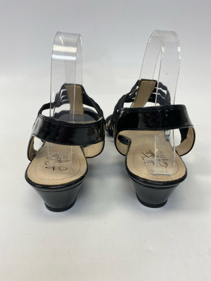 NWOT Life Stride  Size 11 Black Sandals