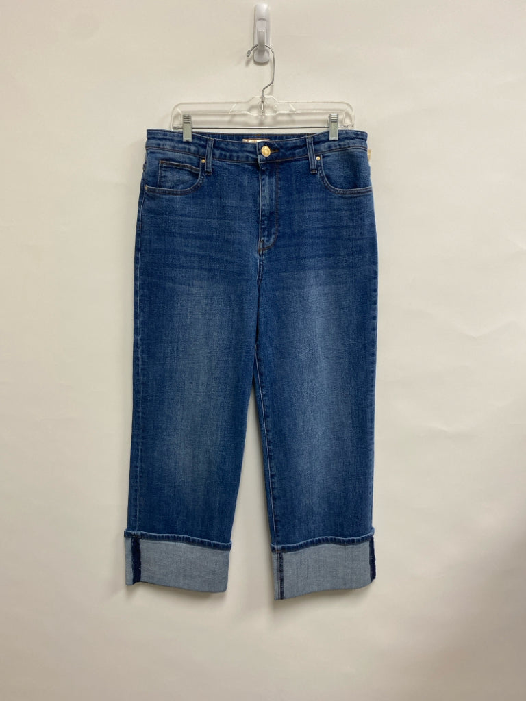 Kut from the Kloth Size 10 Faded Blue Ladies Jeans