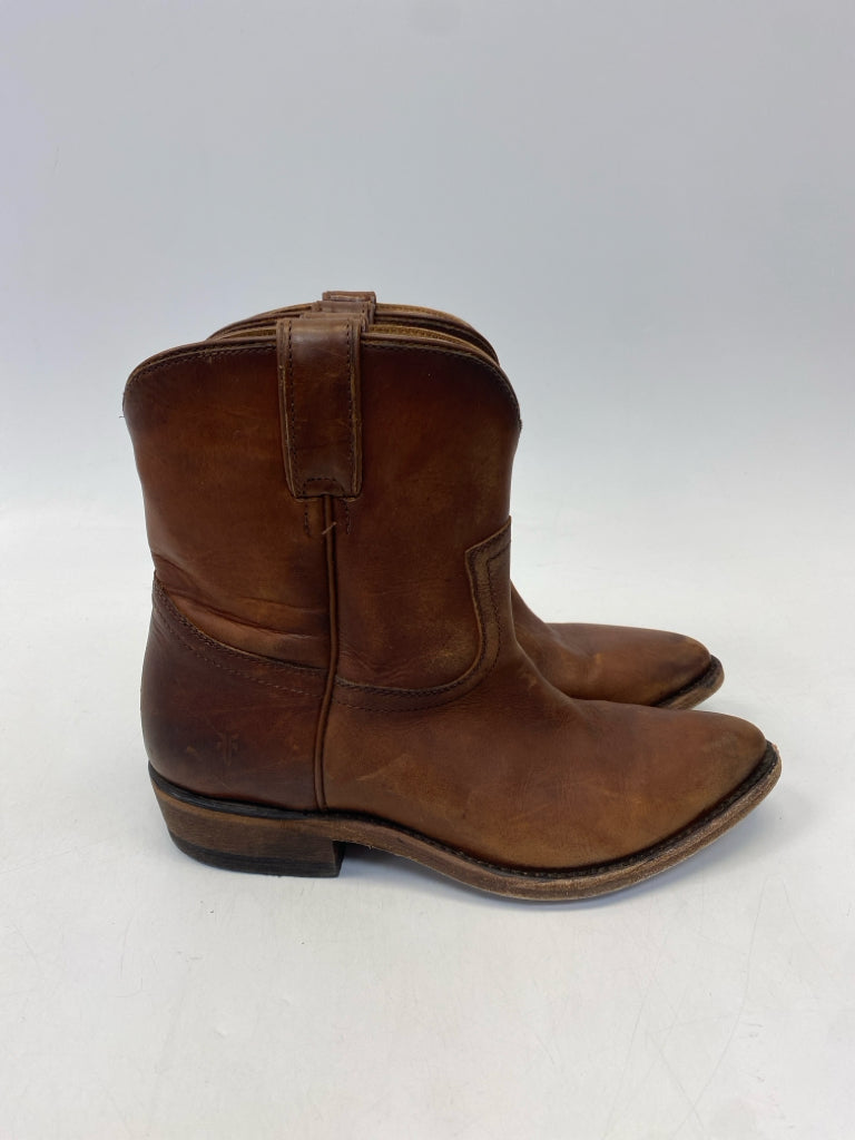 Frye US Shoe Size 8.5 Cognac Boots