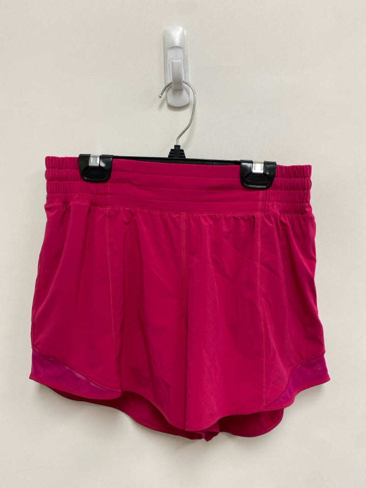 Lululemon Size 6 Fuschia Athletic Shorts
