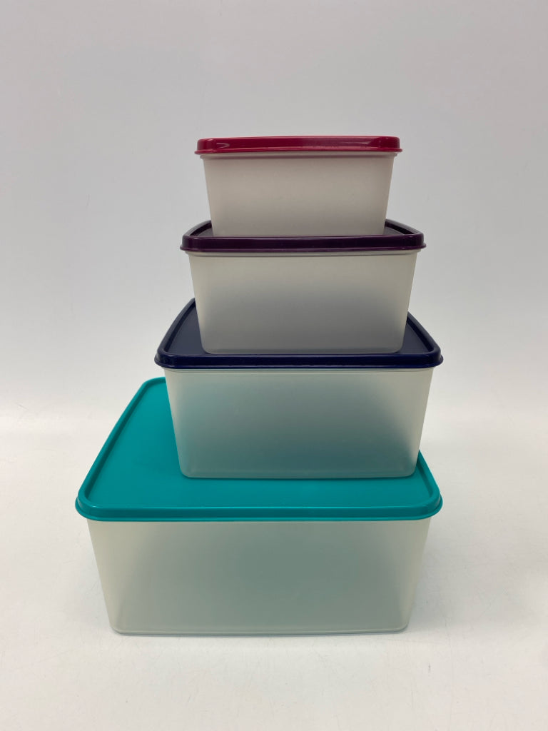 Tupperware Multi Color Storage Container