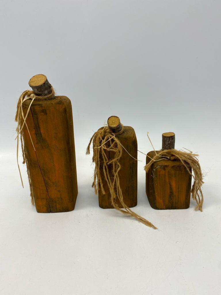 Orange Brown Wood Fall