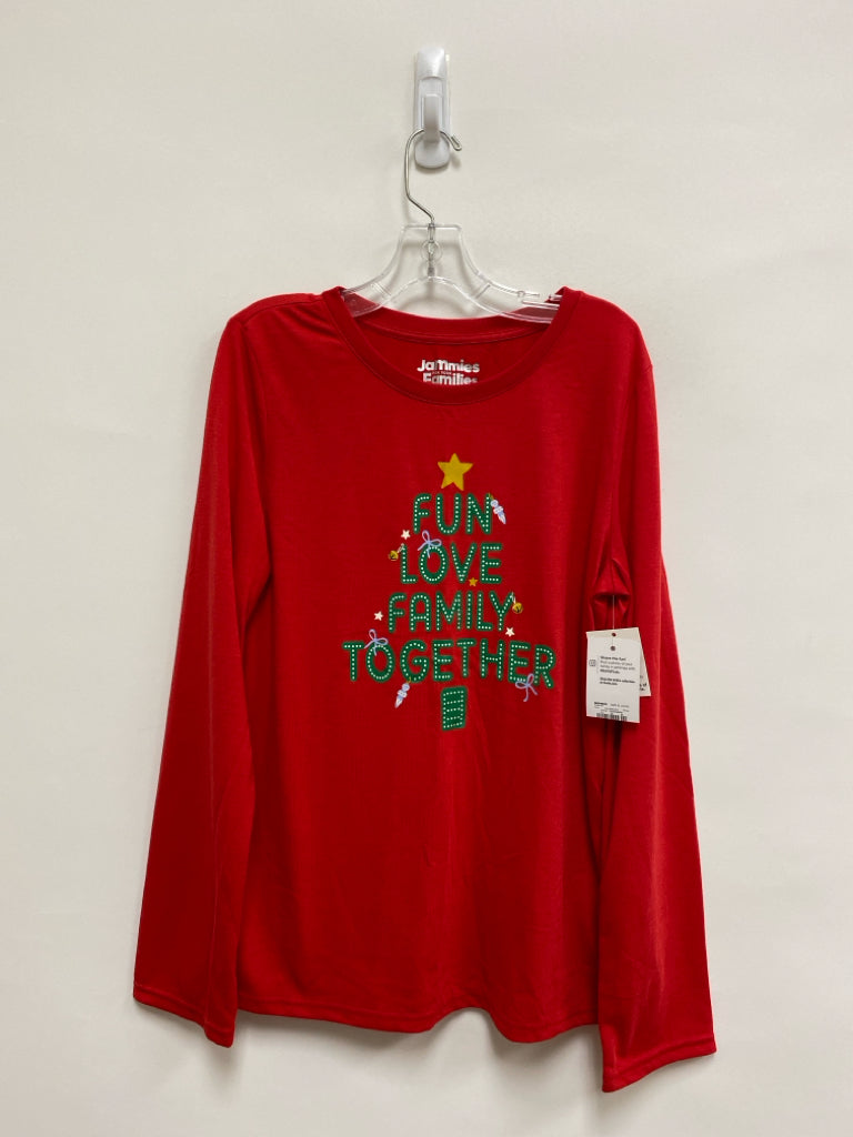 NWT SIZE 14/16 Red Green Tree(s) Girl&