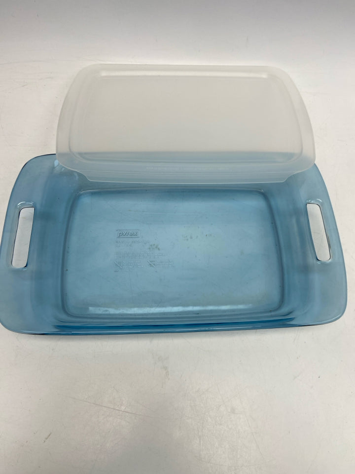 Pyrex Blue Glass Bakeware