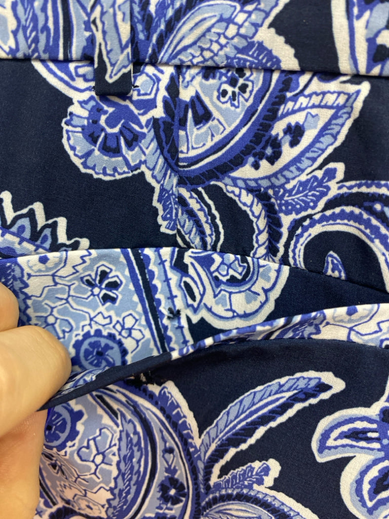 NWT Ralph Lauren Size 38 Navy/Blue White Paisley Men&