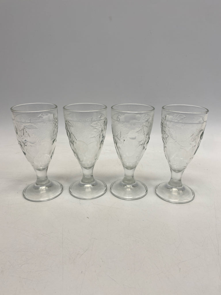Clear Fruit Glassware