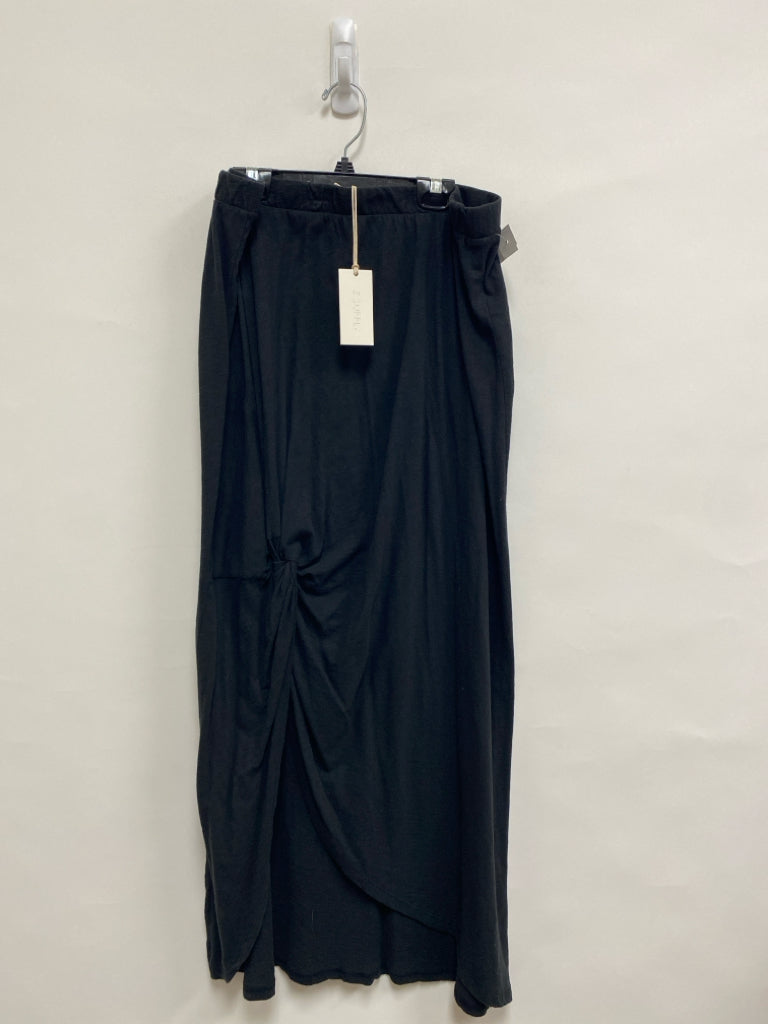 NWT Z Supply Size XL Black Knotted Ladies Skirt