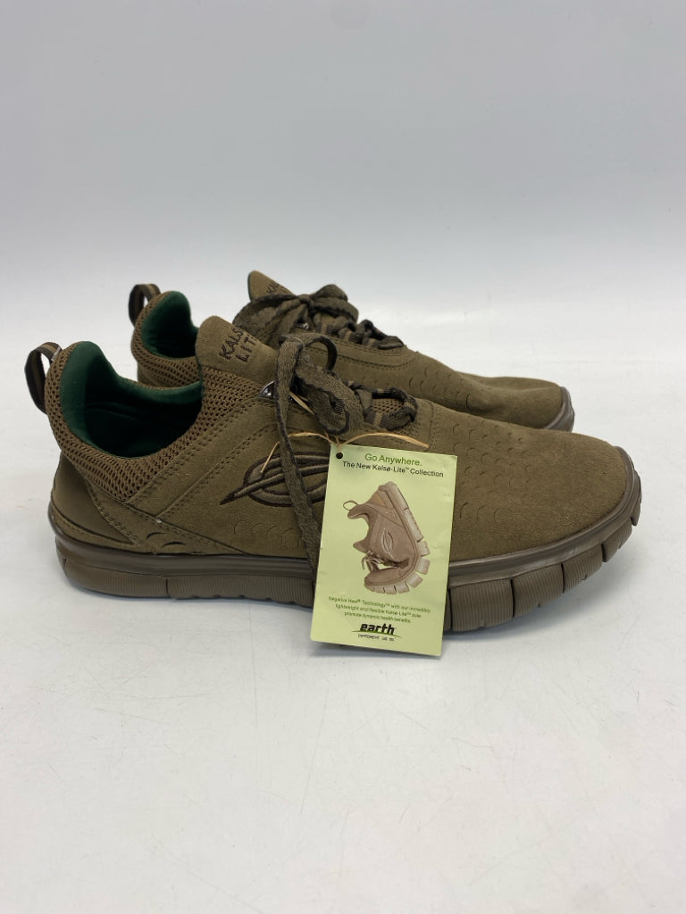 NWT Earth Size 9.5 Brown Lace-Up Men&