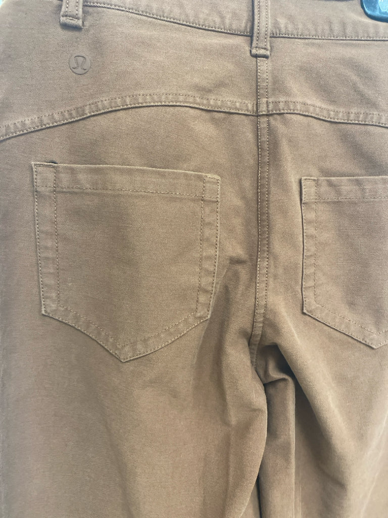 Lululemon Size 24 Brown Wide Leg Ladies Pants