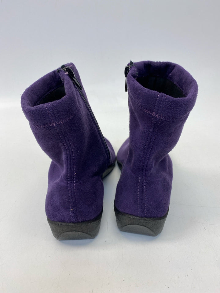 Arcopedico EU Shoe Size 40 US Shoe Size 9 Purple Side Zipper Boots