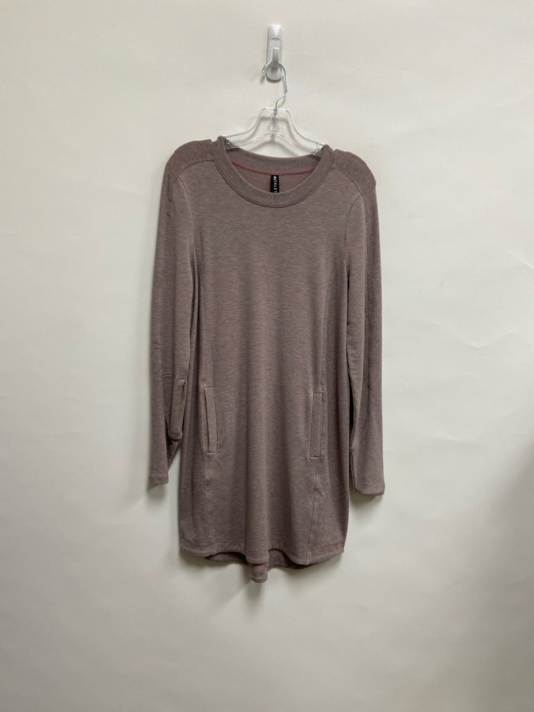 Athleta Size S Dusty Mauve Long Sleeve Ladies Dress