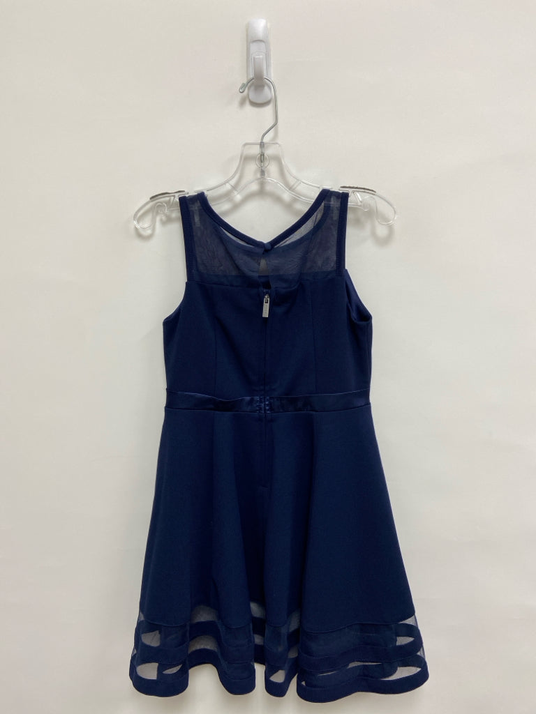 Calvin Klein SIZE 8 Navy Sleeveless Girl&