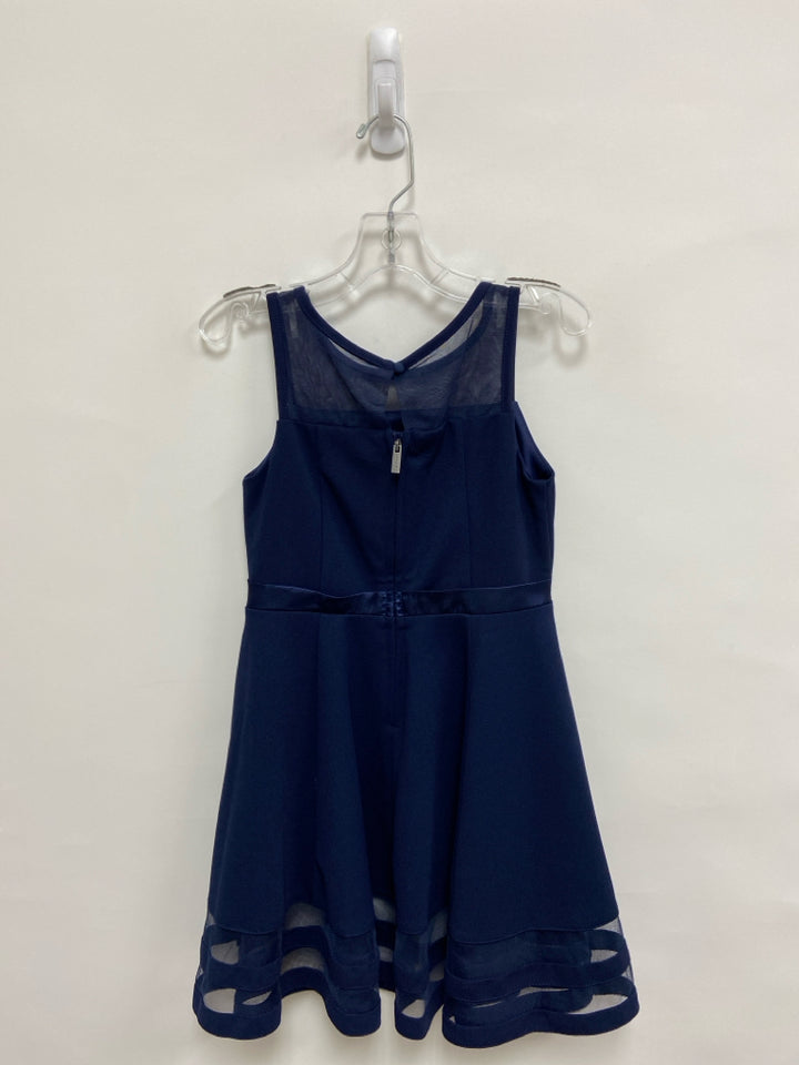 Calvin Klein SIZE 8 Navy Sleeveless Girl&
