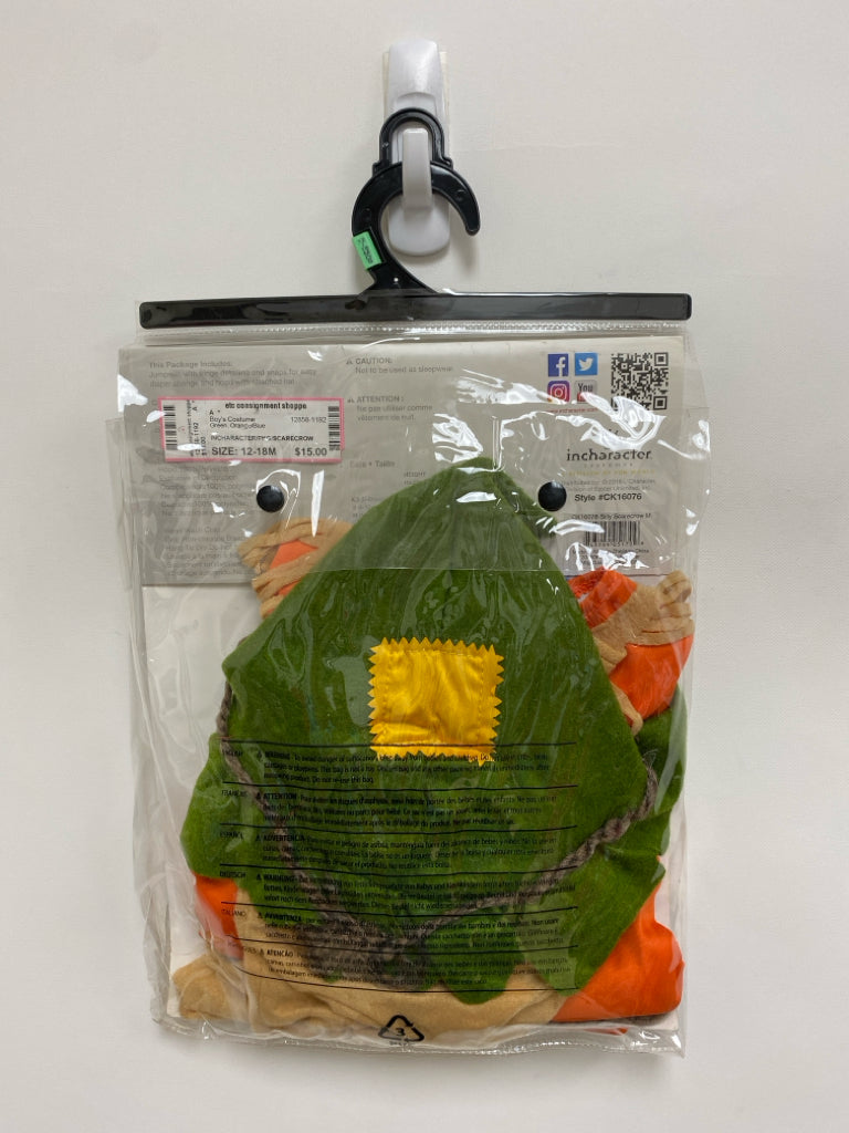 SIZE 12-18M Green Orange/Blue Boy&