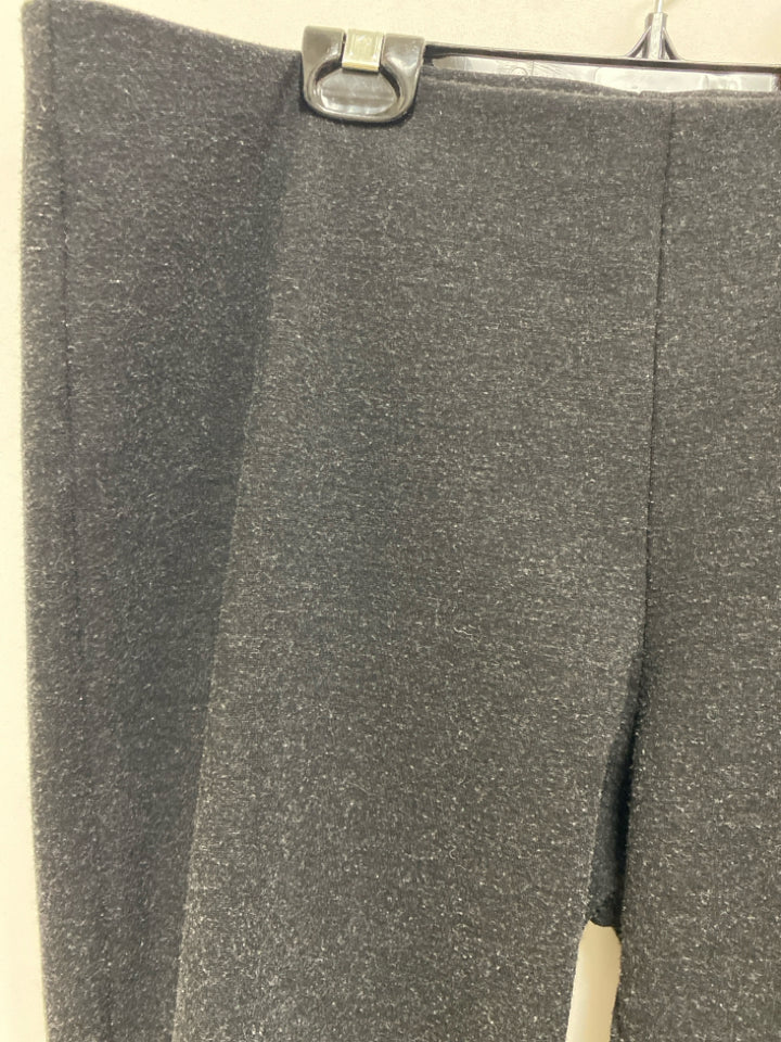 Eileen Fisher Size L Charcoal Pull-on Ladies Pants