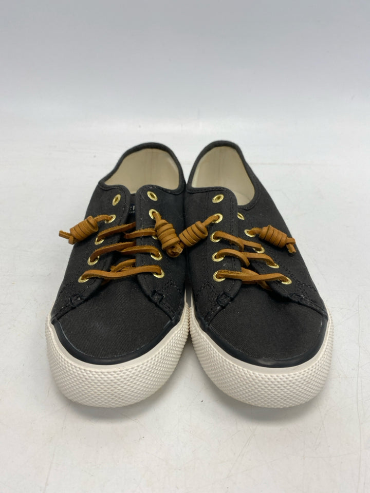 Sperry  Size 6 Black Brown Sneakers