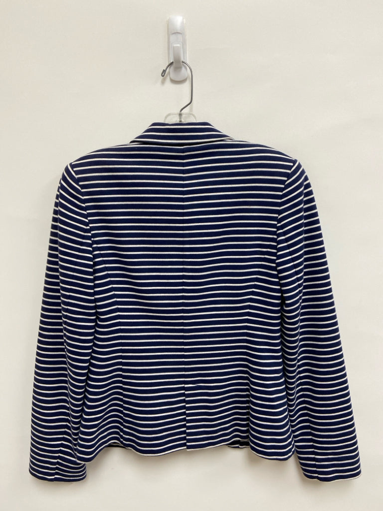 NWT LILLY PULITZER Size S Navy White Striped Ladies Jacket