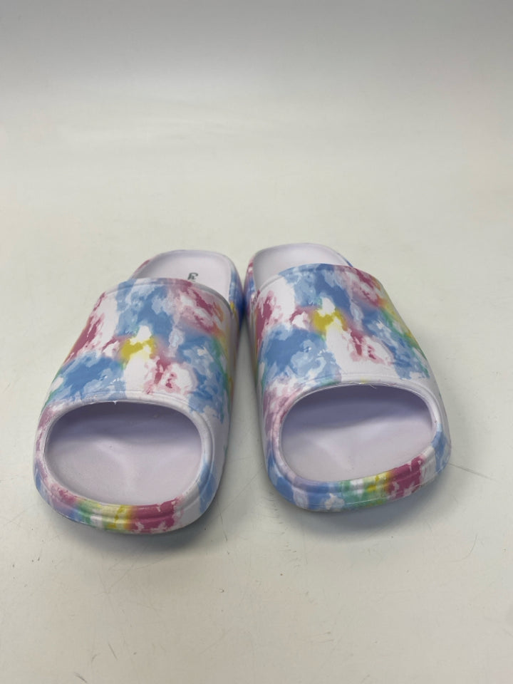 Cat &amp; Jack SIZE 1 White Multi Color Tie Dye Girl&