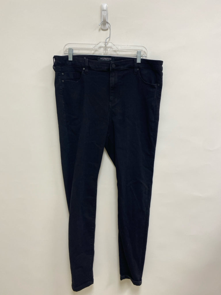 Liverpool  SIZE  16 Black Plus Size Jeans