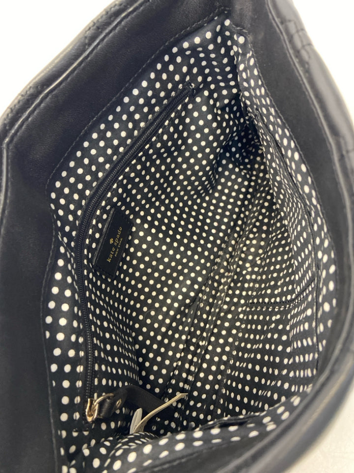 Kate Spade Black Quilted Handbag