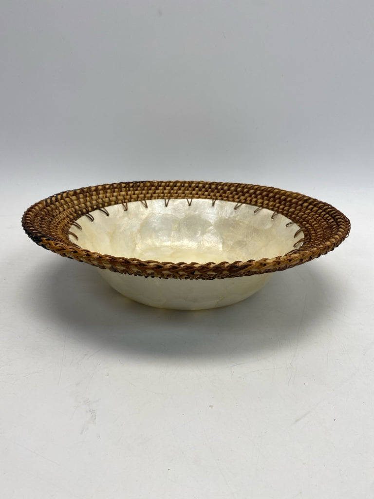 Cream Decorative Bowl