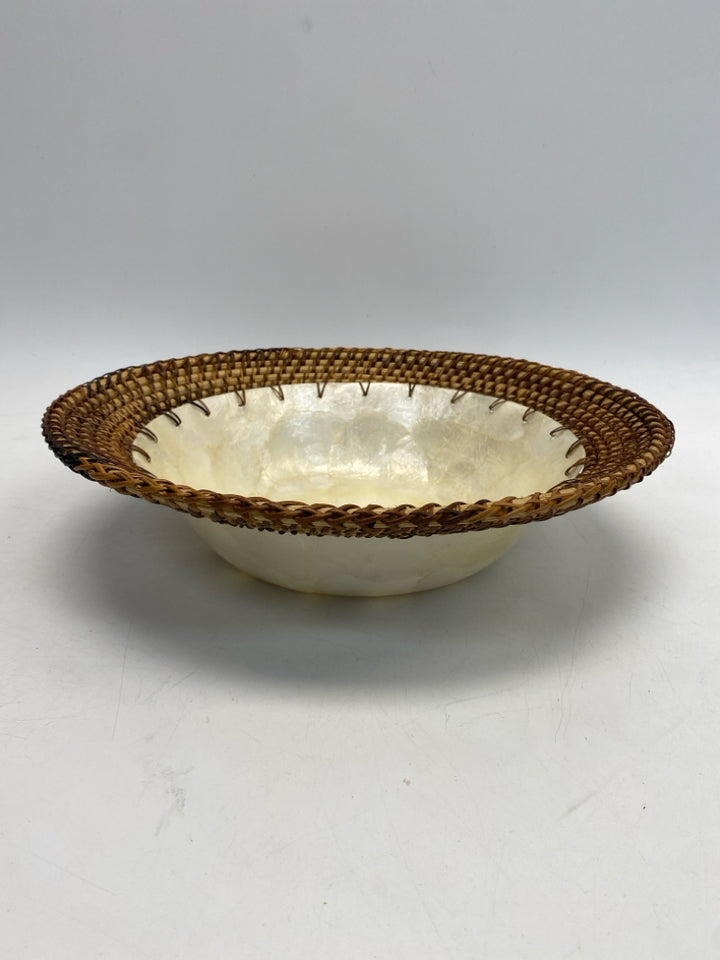 Cream Decorative Bowl