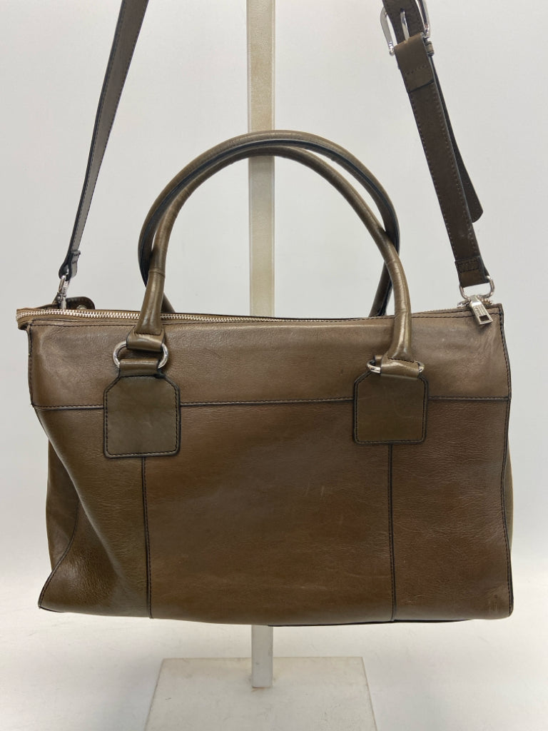NWT Andrew Marc Dark Brown Briefcase