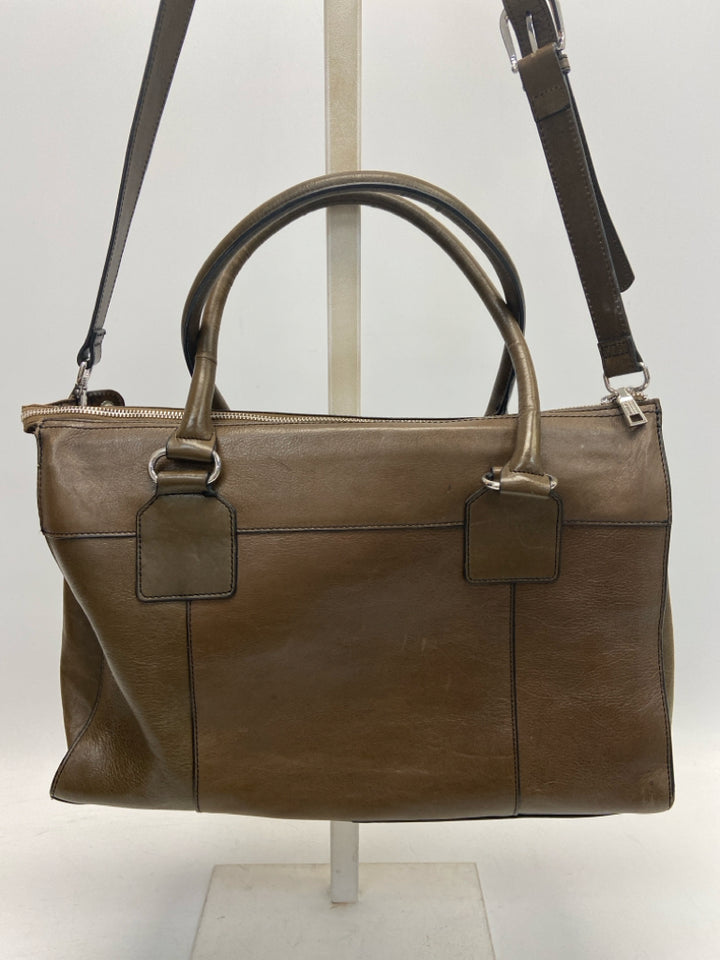 NWT Andrew Marc Dark Brown Briefcase