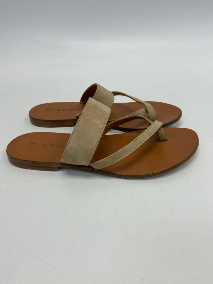 Size 35.5 Brown Crisscross Sandals