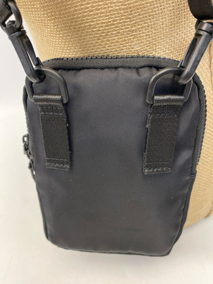 Black Nylon Crossbody