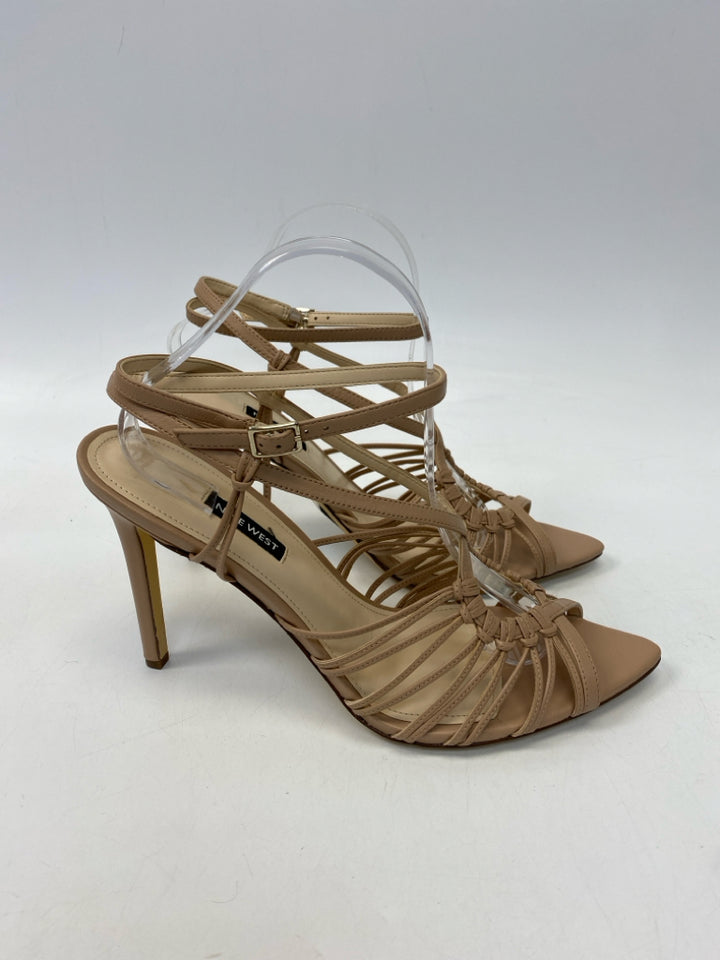 NWOT Nine West  Size 11 Tan Sandals